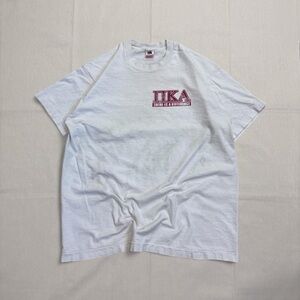 Men’s Vintage 90s Fruit of the Loom Pi Kappa Alpha single stitch graphic tee
